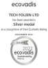 EcoVadis Rating Certificate 2022